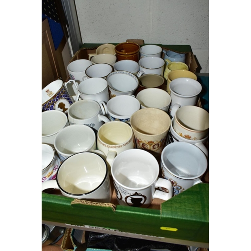 622 - A QUANTITITY OF DONATED ITEMS TO BE SOLD FOR A LICHFIELD CHARITY, to include Royal commemorative cup... 