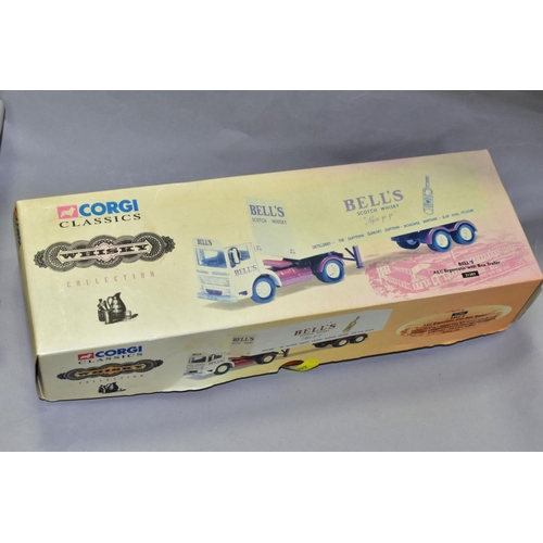 667 - A BOXED CORGI CLASSICS LIMITED EDITION BELLS WHISKY LORRY, together with an Original Odhner adding m... 