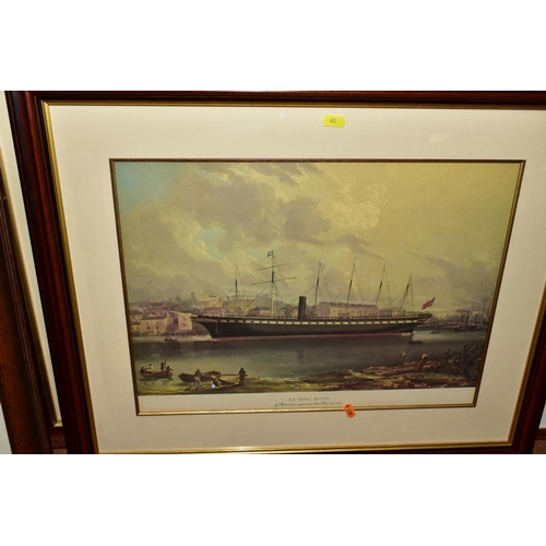 674 - PICTURES AND PRINTS ETC, to include maritime prints - signed Steven Dews 'The Tweed in the Channel 1... 