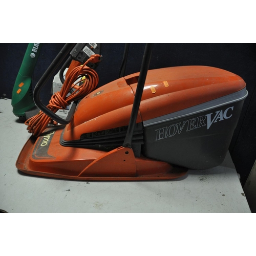 1275 - A FLYMO HV3000 HOVER VAC along with a Black and Decker GL225 strimmer (both PAT pass and working) an... 