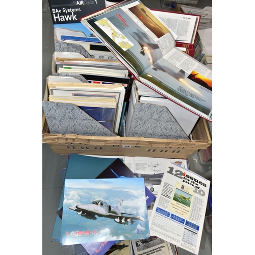 326 - AIRCRAFT PUBLICATIONS three boxes of Aircraft Publicaions to include nineteen bound volumes of 'The ... 