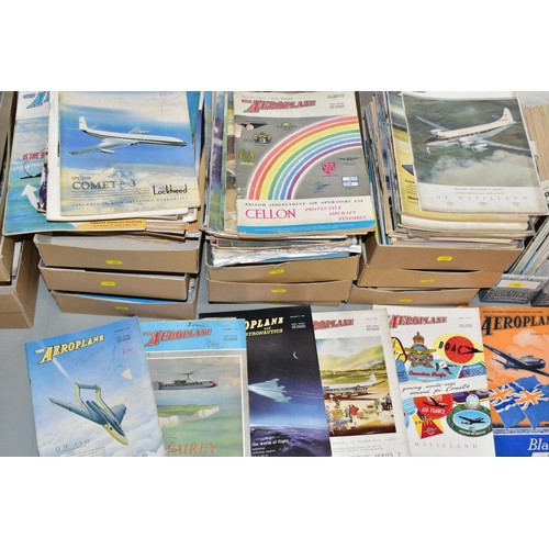 337 - THE AEROPLANE & THE AEROPLANE and ASTRONAUTICS MAGAZINE, a collection of aprroximately 400+ issues 1... 