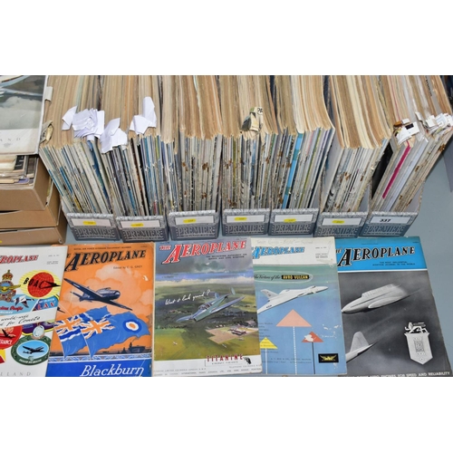 337 - THE AEROPLANE & THE AEROPLANE and ASTRONAUTICS MAGAZINE, a collection of aprroximately 400+ issues 1... 