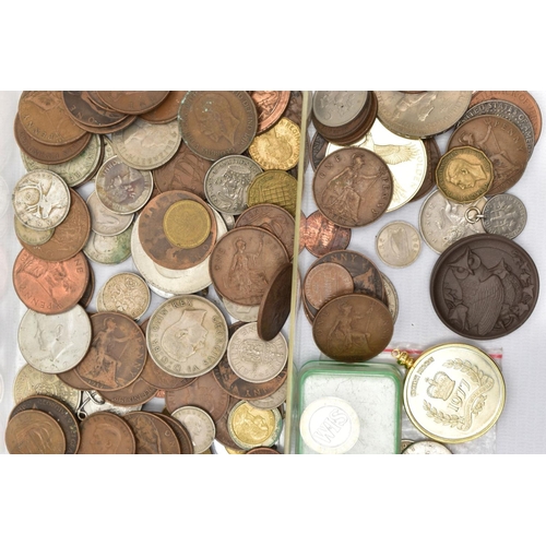 75 - AN ASSORTMENT OF COINS, to include a 'Guide Dogs for the Blind Association' within a fitted case, da... 