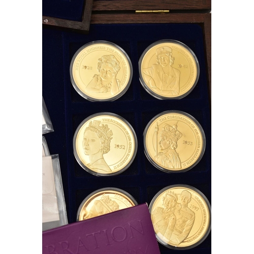 99 - A LARGE PLASTIC BOX CONTAINING COINS AND COMMEMORATIVES, to include Bradford exchange/Windsor mint i... 