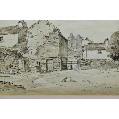 395 - A VICTORIAN LANDSCAPE WATERCOLOUR, TITLED AND DATED 'WHITNASH JUNE 25th 1859', bears a signature T B... 