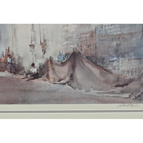 396 - WILLIAM RUSSELL FLINT (1881-1969) 'WHITE INTERIOR, CHATEAUNEUF SUR LOIRE', a signed limited edition ... 