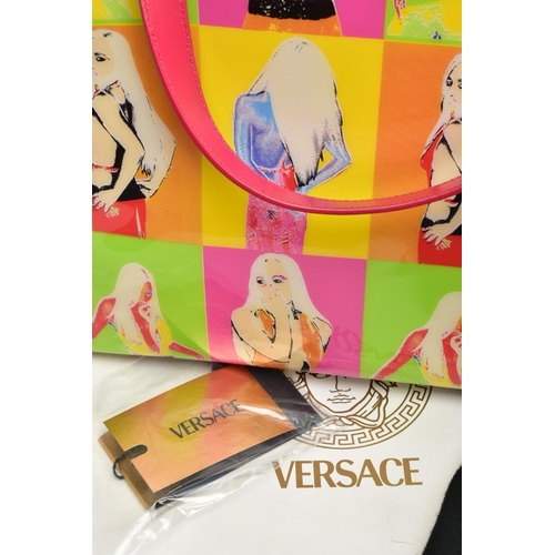 132 - A BOXED VERSACE HANDBAG 'CALL ME DONATELLA', from the Spring / Summer 2004 Pop Art ready to wear col... 