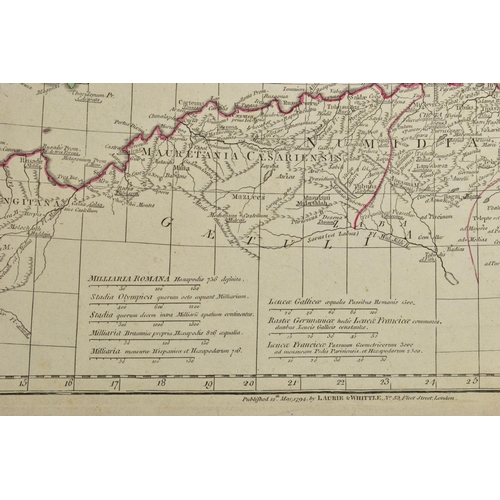 288 - D'ANVILLE (JEAN BAPTISTE BOURGIGNON) A COMPLETE BODY OF ANCIENT GEOGRAPHY.....NEATLY ENGRAVED ON THI... 