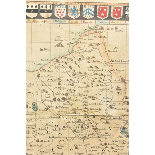 292 - STAFFORDSHIRE, PLOT (ROBERT), '....This Map of Staffordshire newly delineated after a new manner wit... 