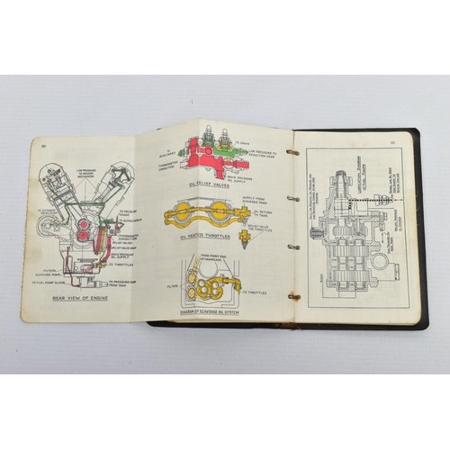 295 - A ROLLS ROYCE 'MERLIN' AERO ENGINES (POCKET) FOLIO OF DESIGN, INSTALLATION, RUNNING AND MAINTENANCE ... 