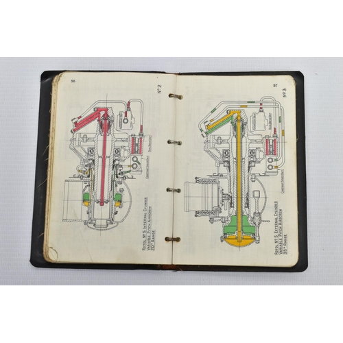 295 - A ROLLS ROYCE 'MERLIN' AERO ENGINES (POCKET) FOLIO OF DESIGN, INSTALLATION, RUNNING AND MAINTENANCE ... 