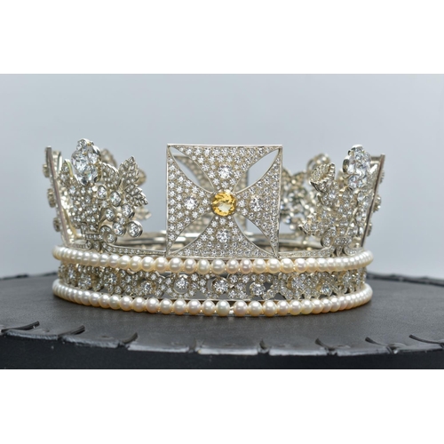 1315A - A REPLICA OF THE KING GEORGE IV STATE DIADEM, by Richard Witek to celebrate Her Majesty the Queen’s ... 