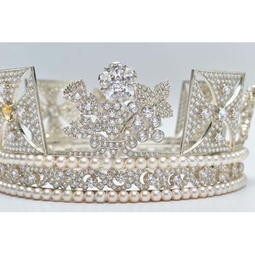 1315A - A REPLICA OF THE KING GEORGE IV STATE DIADEM, by Richard Witek to celebrate Her Majesty the Queen’s ... 