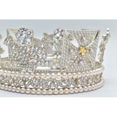 1315A - A REPLICA OF THE KING GEORGE IV STATE DIADEM, by Richard Witek to celebrate Her Majesty the Queen’s ... 