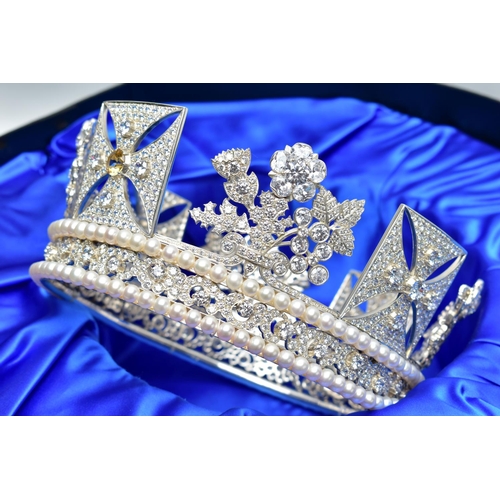 1315A - A REPLICA OF THE KING GEORGE IV STATE DIADEM, by Richard Witek to celebrate Her Majesty the Queen’s ... 