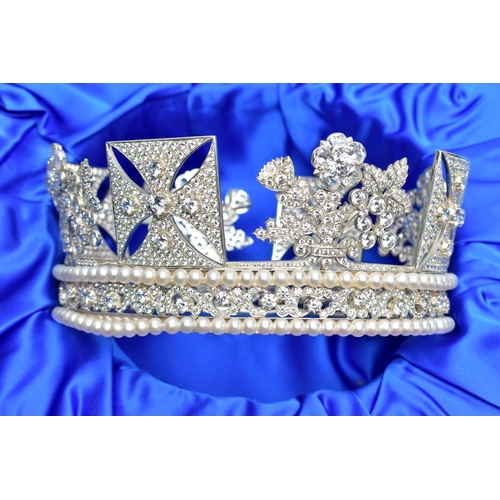 1315A - A REPLICA OF THE KING GEORGE IV STATE DIADEM, by Richard Witek to celebrate Her Majesty the Queen’s ... 