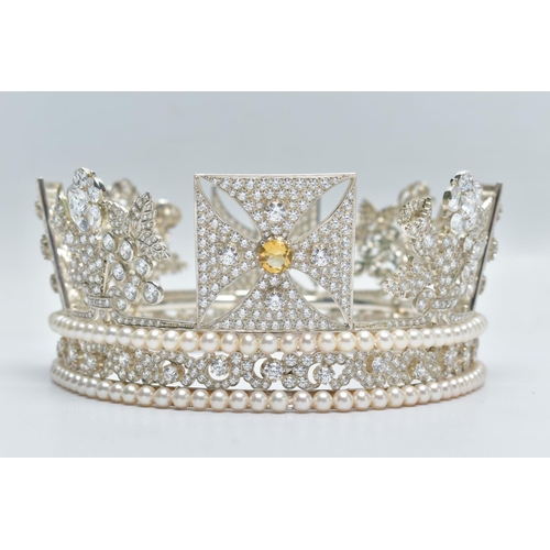 1315A - A REPLICA OF THE KING GEORGE IV STATE DIADEM, by Richard Witek to celebrate Her Majesty the Queen’s ... 