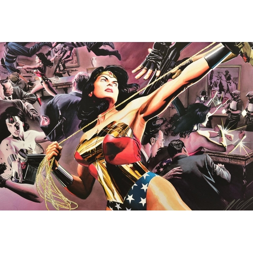 410 - ALEX ROSS FOR DC COMICS, (AMERICAN CONTEMPORARY) 'WONDER WOMAN: DEFENDER OF TRUTH', a signed limited... 