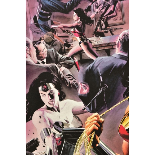 410 - ALEX ROSS FOR DC COMICS, (AMERICAN CONTEMPORARY) 'WONDER WOMAN: DEFENDER OF TRUTH', a signed limited... 