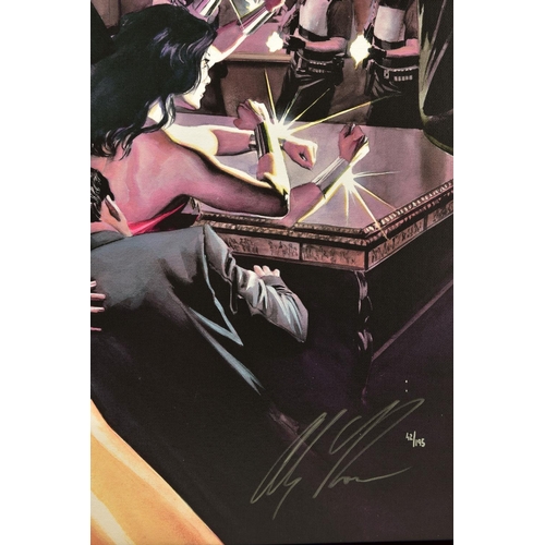 410 - ALEX ROSS FOR DC COMICS, (AMERICAN CONTEMPORARY) 'WONDER WOMAN: DEFENDER OF TRUTH', a signed limited... 