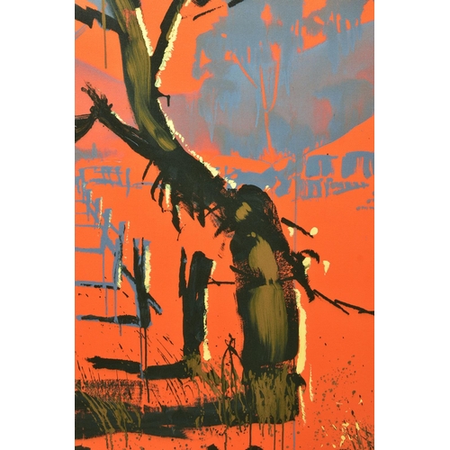 418 - ROLF HARRIS (AUSTRALIAN 1930) 'BUSH SHACK', a limited edition print on canvas of the Australian outb... 