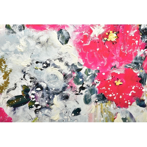 419 - DANIELLE OCONNOR AKIYAMA (CANADA 1957) 'AWAKENING', a signed limited edition print of flowers and fo... 