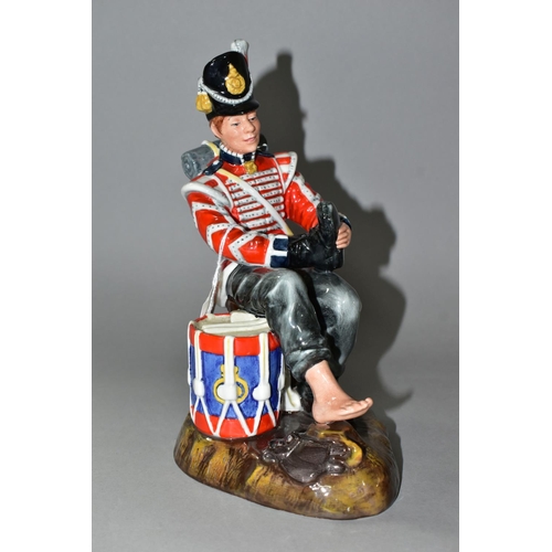 421 - A ROYAL DOULTON FIGURINE 'DRUMMER BOY' HN2679, issued 1976 - 1981, green printed backstamp, (1) (Con... 