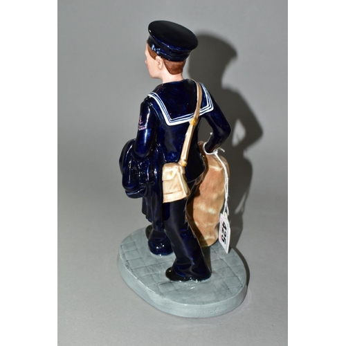 425 - A ROYAL DOULTON LIMITED EDITION FIGURINE 'SAILOR' HN4632, issued 2004, black Royal Doulton Classics ... 