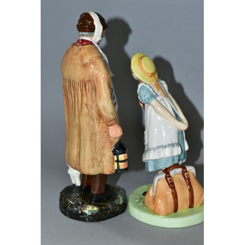 431 - TWO ROYAL DOULTON FIGURINES, comprising 'Pollyanna' HN2965, issued 1982 - 1985, green printed backst... 