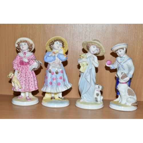 438 - SEVEN LIMITED EDITION COALPORT FIGURINES FROM 'THE FAYE WHITTAKER COLLECTION' comprising My Pal numb... 