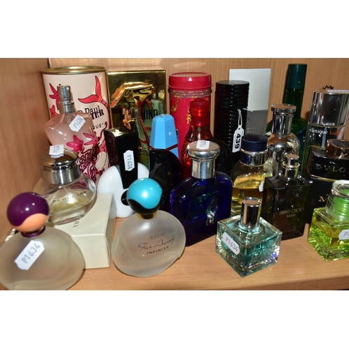 439 - A COLLECTION OF FRAGRANCES AND PERFUME BOTTLES, to include twenty two empty and partially to mainly ... 