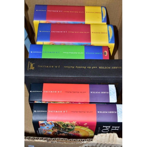 477 - ROWLING; J.K. a collection of six 'HARRY POTTER' books, comprising three hardback copies of Harry Po... 