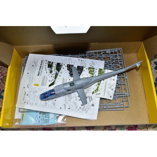 507 - A BOXED PART BUILT ZVEZDA M1-24V/VP SOVIET ATTACK HELICOPTER PLASTIC CONSTRUCTION KIT, 1:48 scale, c... 