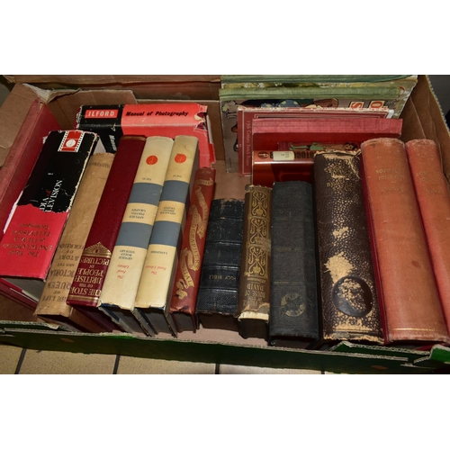 642 - EPHEMERA, two boxes containing a collection of commemorative newspapers, magazines, periodicals, cal... 