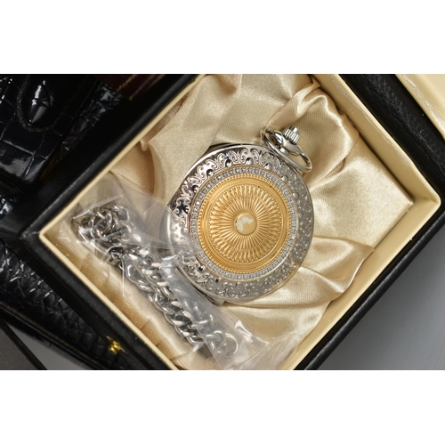 111 - A BOX OF ASSORTED WRISTWATCHES AND COSTUME JEWELLERY, to include a 'Citizen' automatic wristwatch, m... 