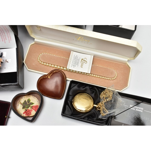 111 - A BOX OF ASSORTED WRISTWATCHES AND COSTUME JEWELLERY, to include a 'Citizen' automatic wristwatch, m... 