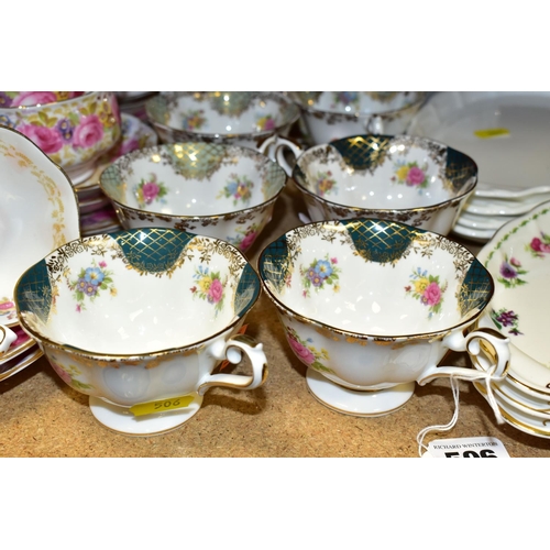 A Group Of Royal Albert Tea And Dinner Wares Including A Twenty Three