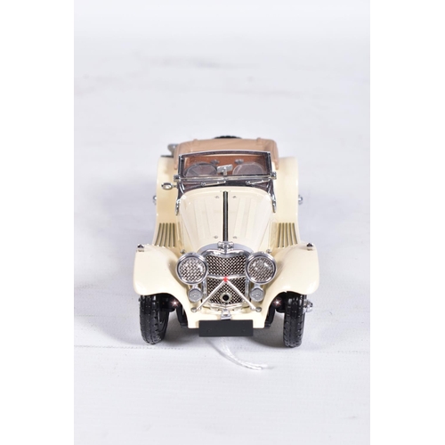 12 - THREE UNBOXED FRANKLIN MINT CARS, all 1:24 scale, 1907 Rolls-Royce Silver Ghost, 1929 Rolls-Royce Ph... 