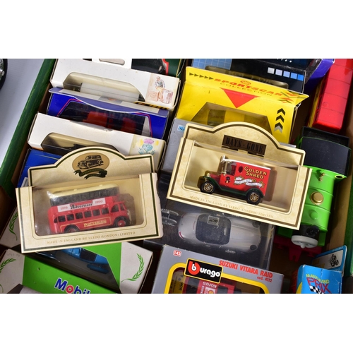 15 - A QUANTITY OF BOXED AND UNBOXED ASSORTED DIECAST VEHICLES, unboxed playworn items include Corgi Toys... 