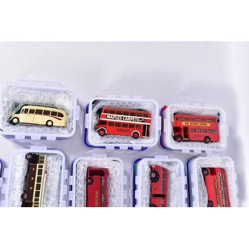 3 - A COLLECTION OF CONSTRUCTED WHITEMETAL KIT MIDLAND RED BUS MODELS, all are 1/76 scale kit models and... 