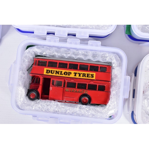 3 - A COLLECTION OF CONSTRUCTED WHITEMETAL KIT MIDLAND RED BUS MODELS, all are 1/76 scale kit models and... 