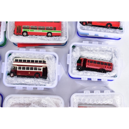 3 - A COLLECTION OF CONSTRUCTED WHITEMETAL KIT MIDLAND RED BUS MODELS, all are 1/76 scale kit models and... 