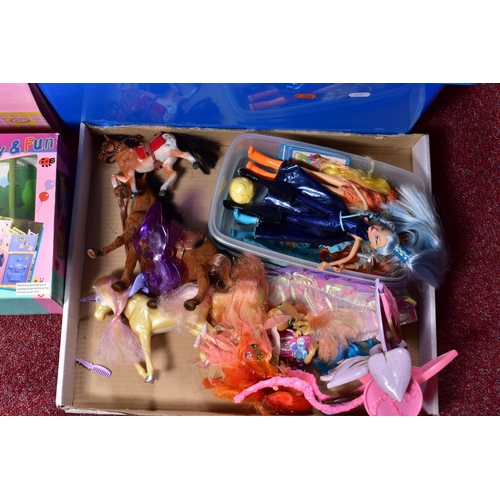 30 - A LARGE QUANTITY OF BOXED AND UNBOXED MODERN BARBIE DOLLS, CLOTHING AND ACCESSORIES, to include boxe... 