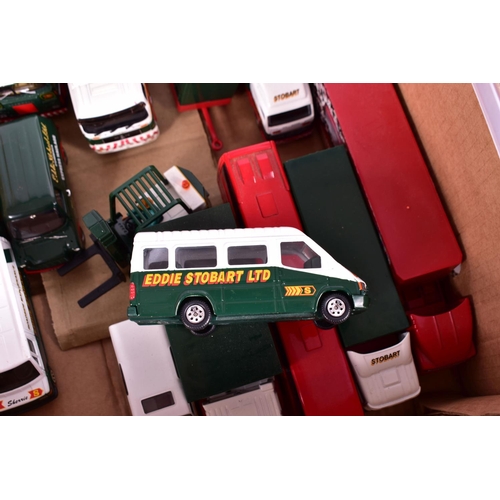 65 - A COLLECTION OF ASSORTED BOXED AND UNBOXED MODERN DIECAST VEHICLES, to include a collection of Eddie... 