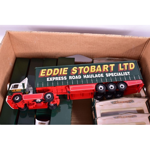 65 - A COLLECTION OF ASSORTED BOXED AND UNBOXED MODERN DIECAST VEHICLES, to include a collection of Eddie... 