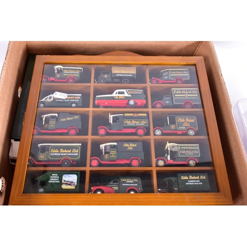 65 - A COLLECTION OF ASSORTED BOXED AND UNBOXED MODERN DIECAST VEHICLES, to include a collection of Eddie... 