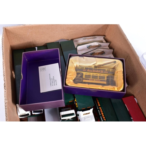 65 - A COLLECTION OF ASSORTED BOXED AND UNBOXED MODERN DIECAST VEHICLES, to include a collection of Eddie... 