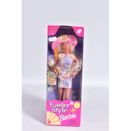 73 - FIVE BOXED MODERN MATTEL BARBIE DOLLS, Barbie Riviera (N5852), Avon Exclusive Special Edition Spring... 