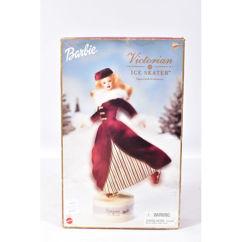 103 - FOUR BOXED MODERN MATTEL BARBIE DOLLS WITH A WINTER THEME, Winter Evening, Snow Sensation, Avon Excl... 